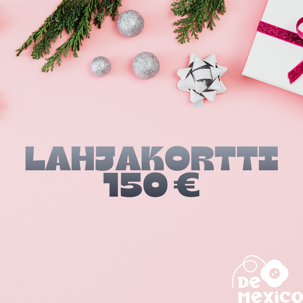 DIGITAALINEN LAHJAKORTTI 150&euro;